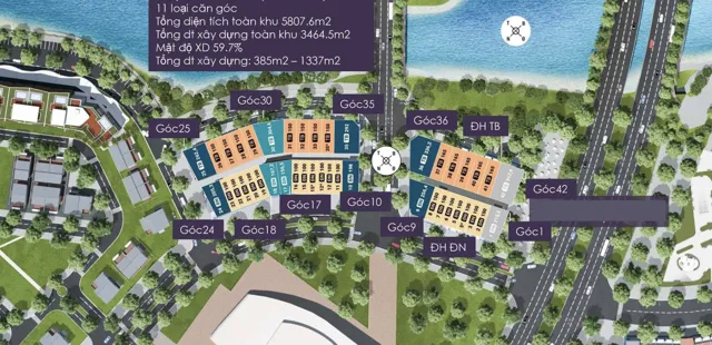 Mặt bằng Grand Marina: Mặt bằng Grand Marina